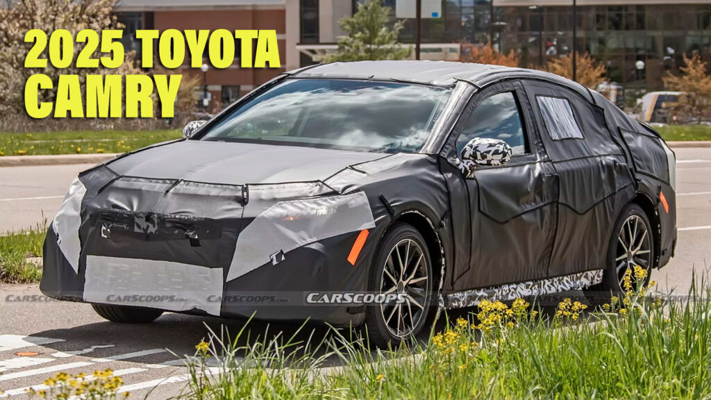 2025 Toyota Camry Spied Proving That Mainstream Sedans Are Not Dead