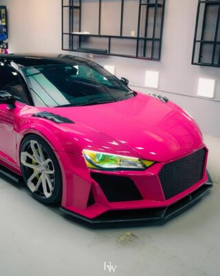 Audi R8 “Pinky” Has Wild Custom Bodykit With A Lamborghini Twist ...