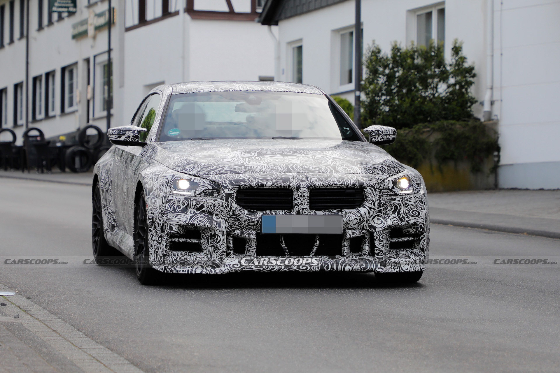 2025 BMW M2 CS Spied Out On The Roads Wearing CSL Wheels | Carscoops