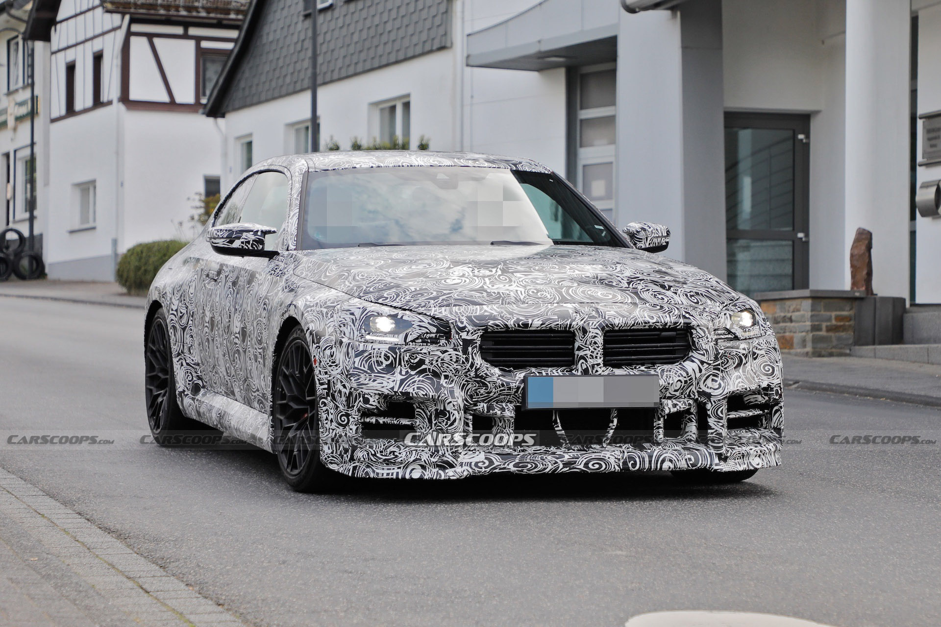 2025 BMW M2 CS Spied Out On The Roads Wearing CSL Wheels | Carscoops