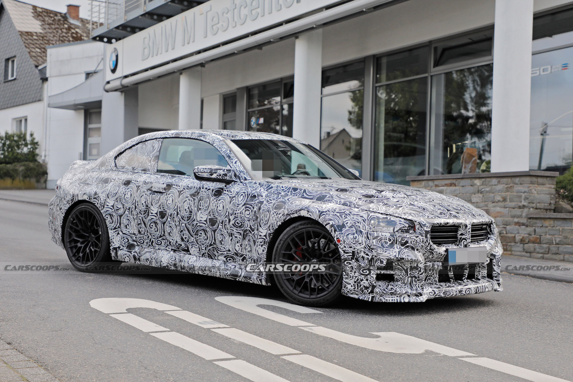 2025 BMW M2 CS Spied Out On The Roads Wearing CSL Wheels | Carscoops