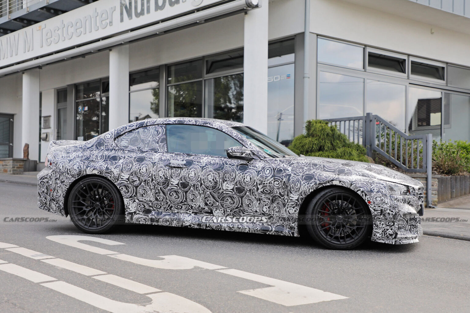 2025 BMW M2 CS Spied Out On The Roads Wearing CSL Wheels | Carscoops