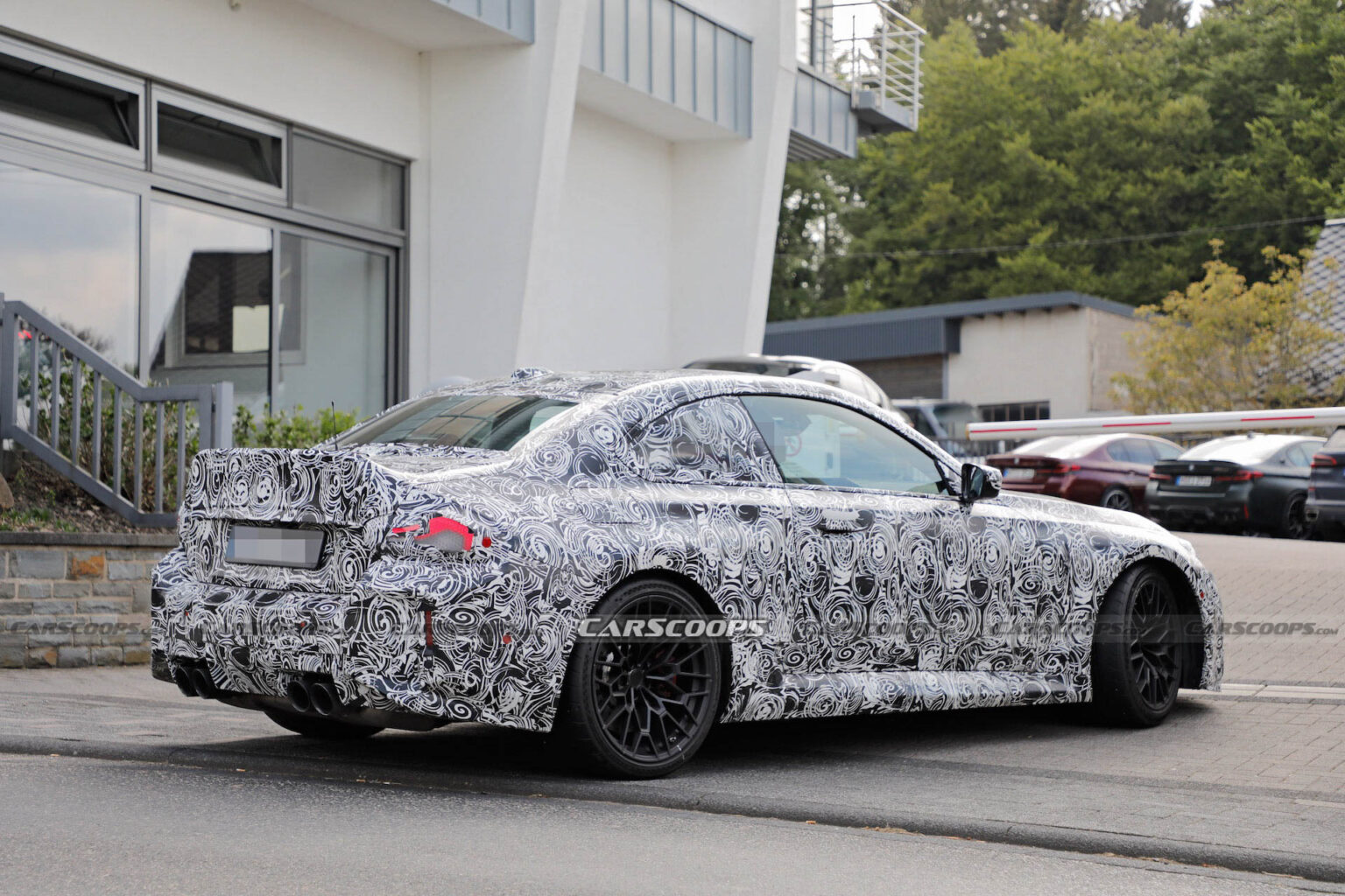 2025 BMW M2 CS Spied Out On The Roads Wearing CSL Wheels | Carscoops