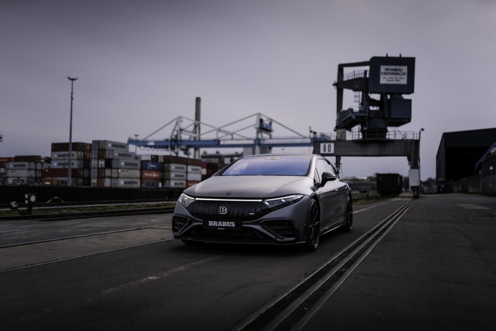 The First BRABUS x Mercedes-AMG EQS 53 Delivery Spotted On The Streets Of  Germany