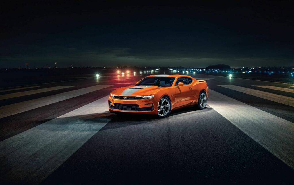 Japan’s Chevy Camaro Vivid Orange Edition Is Big On Color And V8 Muscle