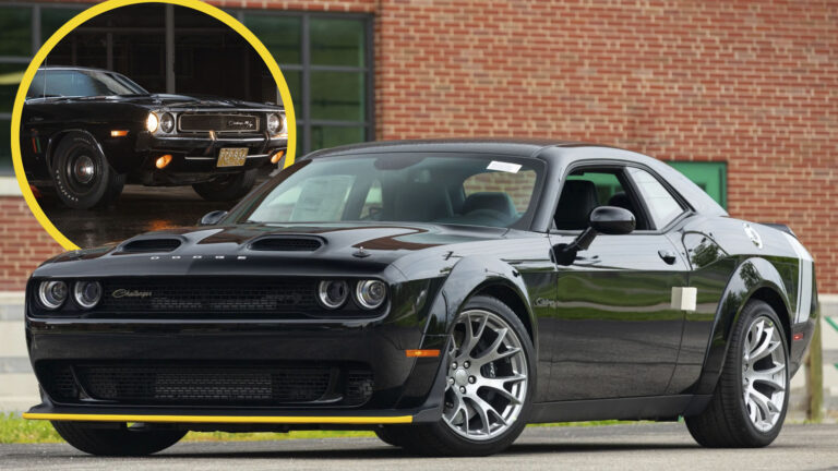 The Very First 2023 Dodge Challenger Black Ghost Is Headed For Auction ...