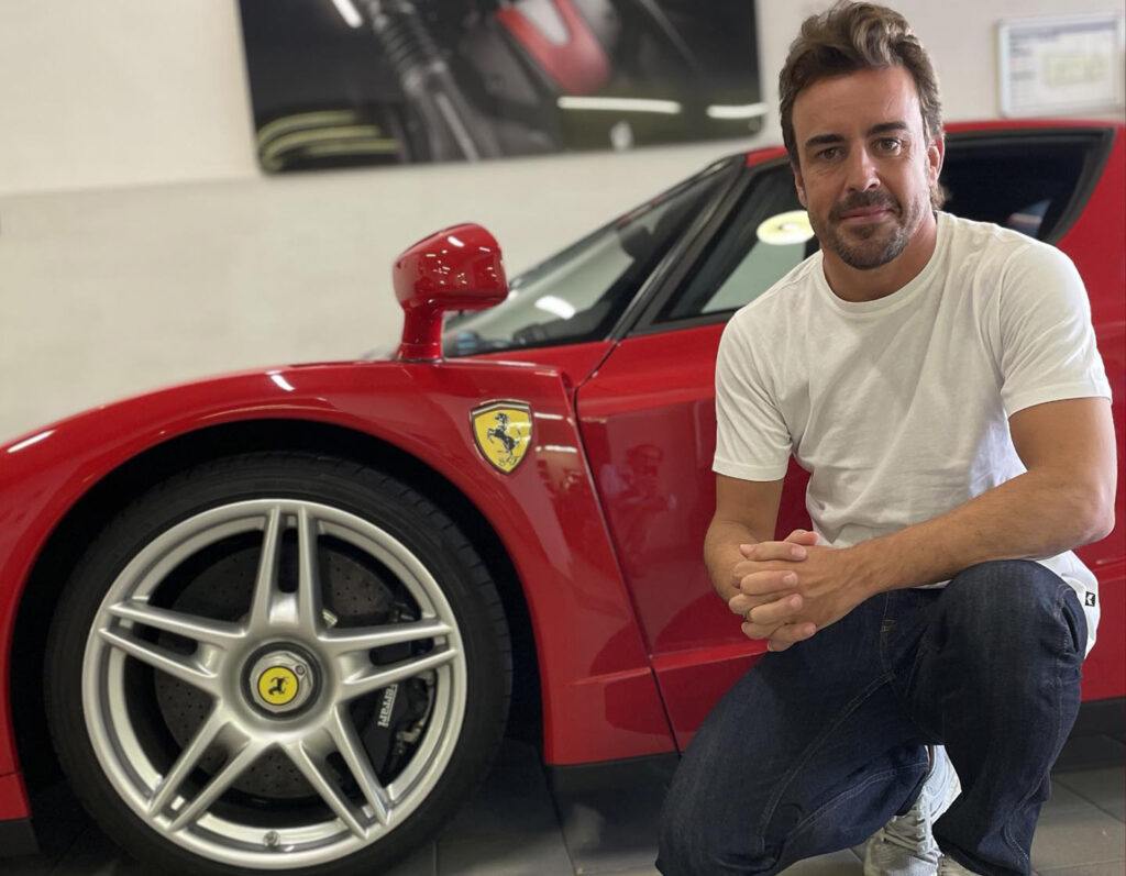 Fernando Alonso’s First-Built Ferrari Enzo Goes to Auction, May Fetch ...