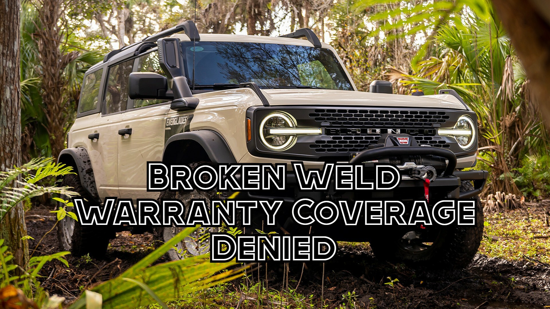 Bronco Owners Claim Dealers Deny Warranty Coverage For Trail Turn Assist Ford Says They Were 1203