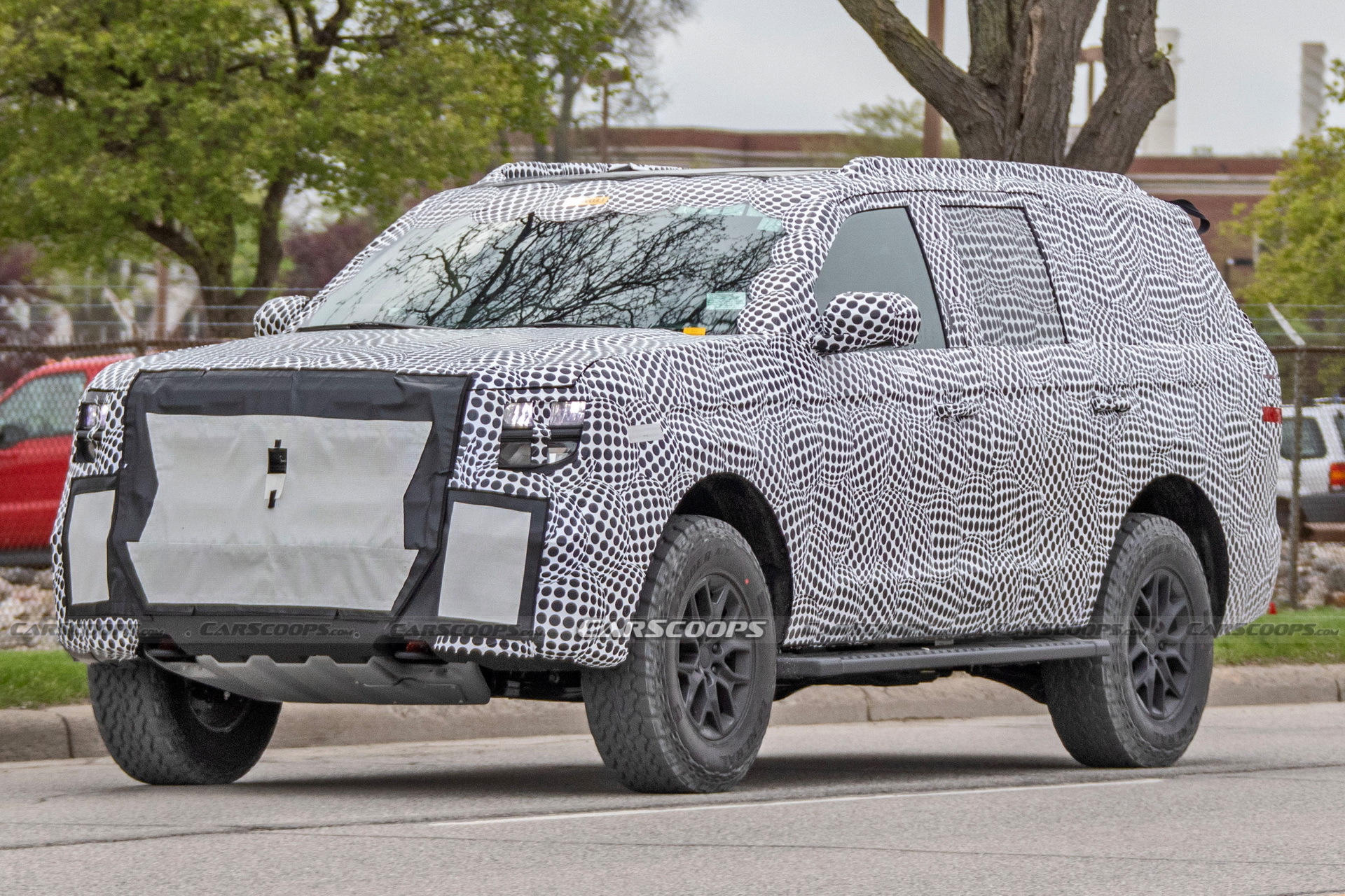 Ford Expedition Caught Testing With OffRoad Upgrades, Hinting At