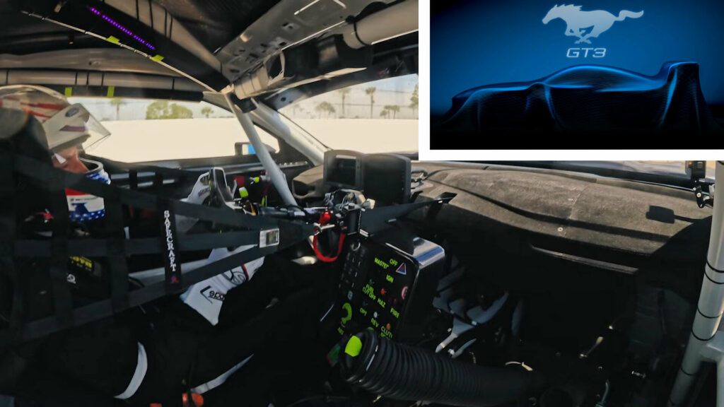  Hear The New Ford Mustang GT3 Roar Before Its Debut At Le Mans