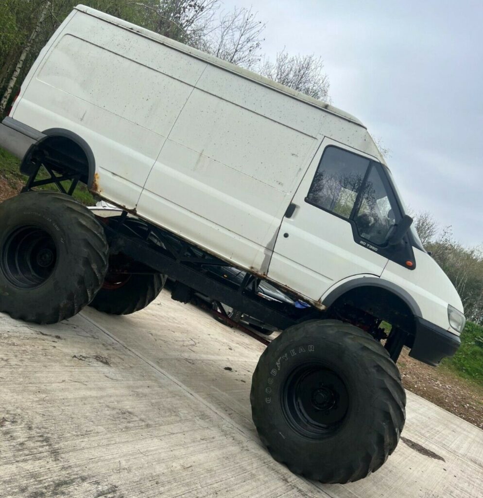  V8-Powered Ford Transit Monster Van Is Recycling Done Right