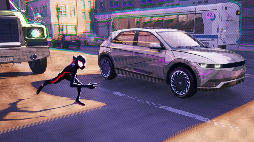     Hyundai's electric vehicles and flying cars will take Spider-Man through the Spider-Verse