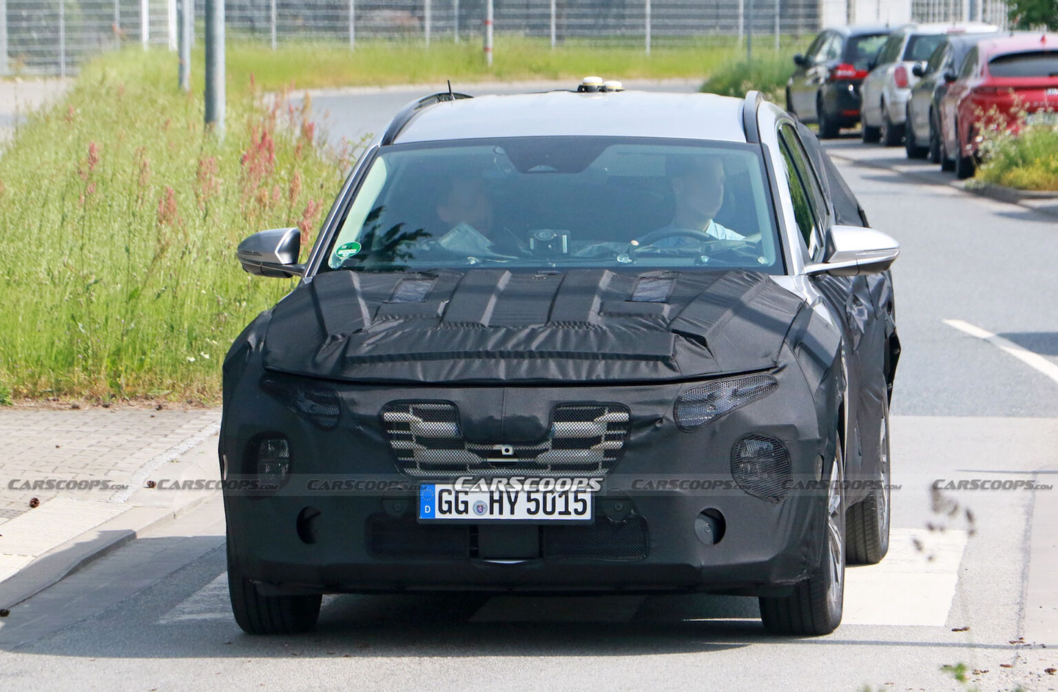 Facelifted Hyundai Tucson Keeps Its Coat On Ready For Fall Debut ...