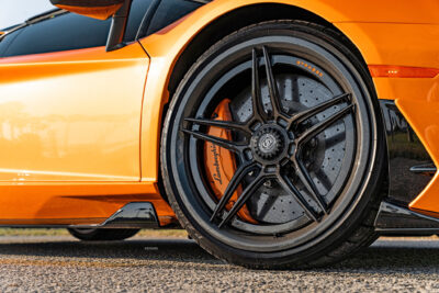 Lamborghini Aventador SVJ Roadster Tries Carbon Wheels On For Size ...