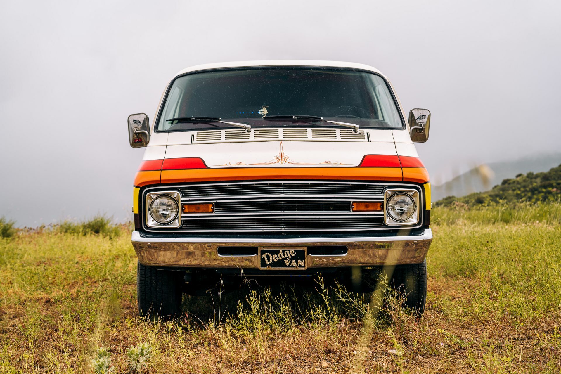 Dodge B100 Tradesman Reborn As A Groovy V8 Party Wagon By Legacy ...