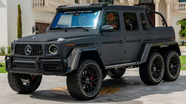 This Mercedes-AMG G63 Has Been Transformed Into A 6×6 Monster | Carscoops