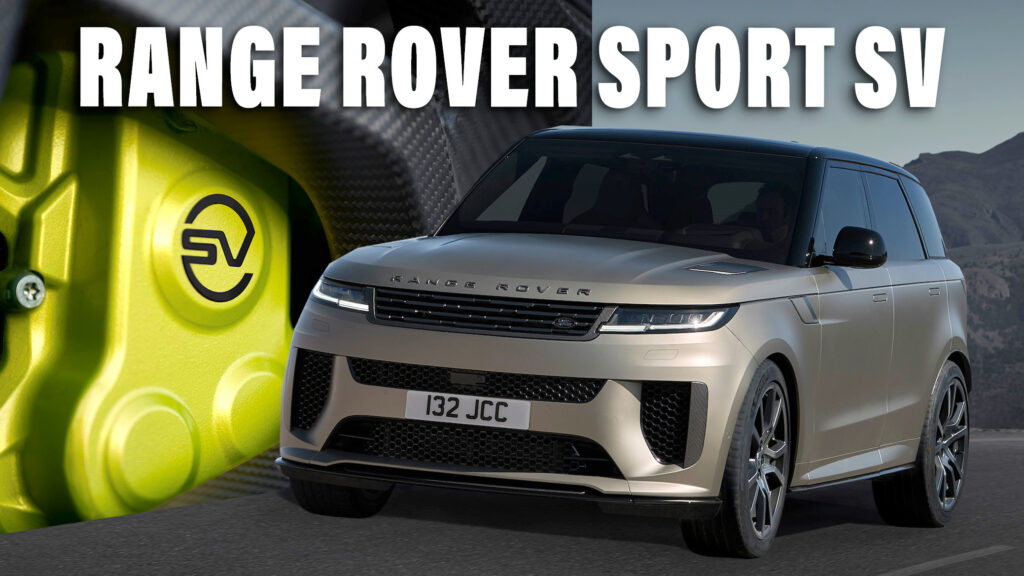 2024 Range Rover Sport SV Is A 180 MPH Super SUV With A 626HP BMW V8