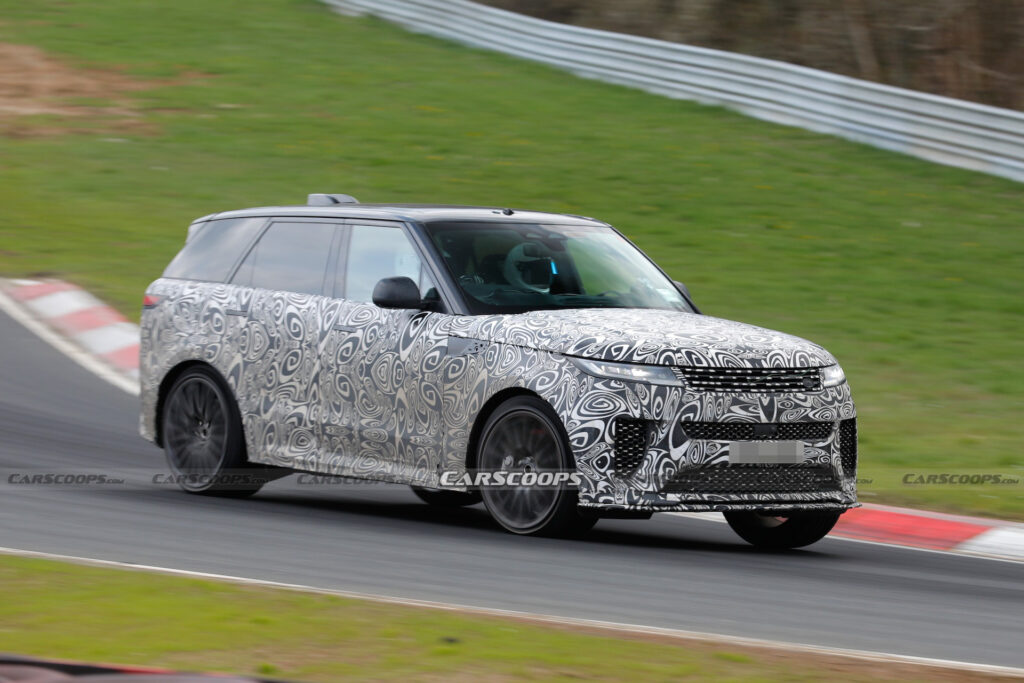 Hot Range Rover Sport SV Puts In A Nurburgring Workout Ahead Of May 31  Reveal