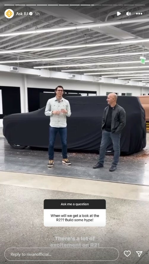  Rivian Teases Smaller R2 SUV, Reveals Tank Turn Feature Is Dead