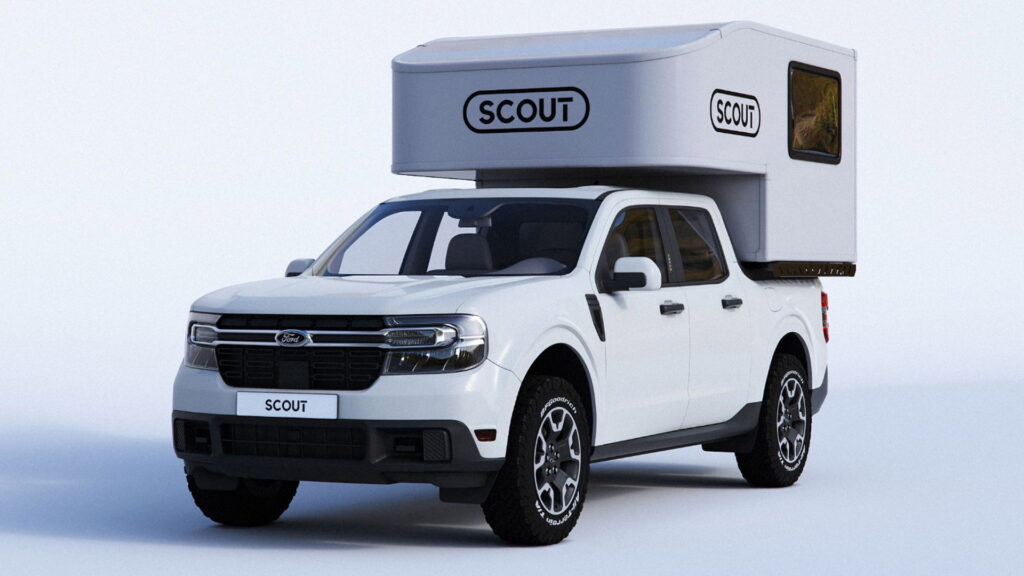 This $16.5k Module Turns Mid-Sized Pickups Into Campers