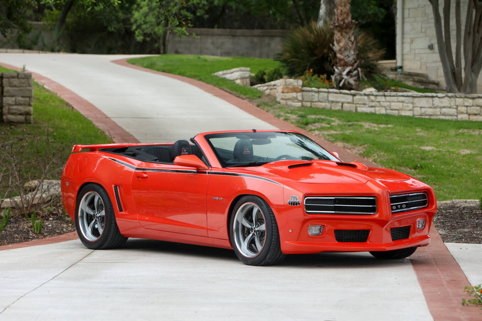 6T9 GTO Convertible Is A 2013 Chevy Camaro Masquerading As A Pontiac ...