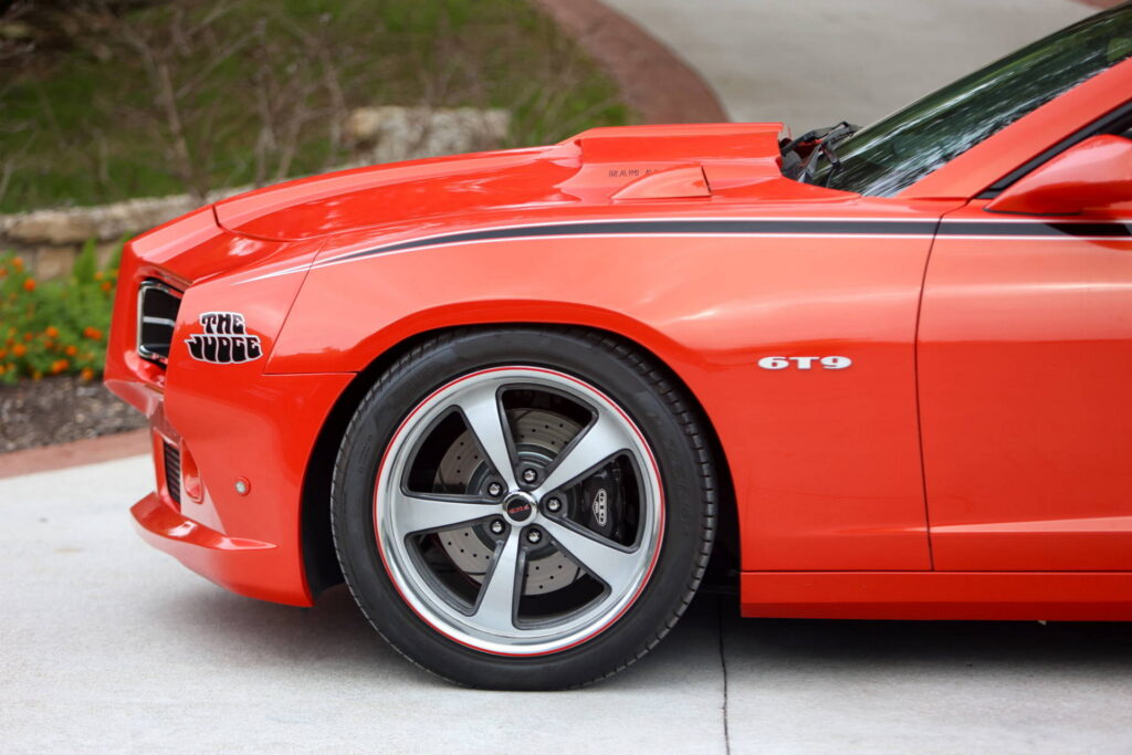 6T9 GTO Convertible Is A 2013 Chevy Camaro Masquerading As A Pontiac Judge