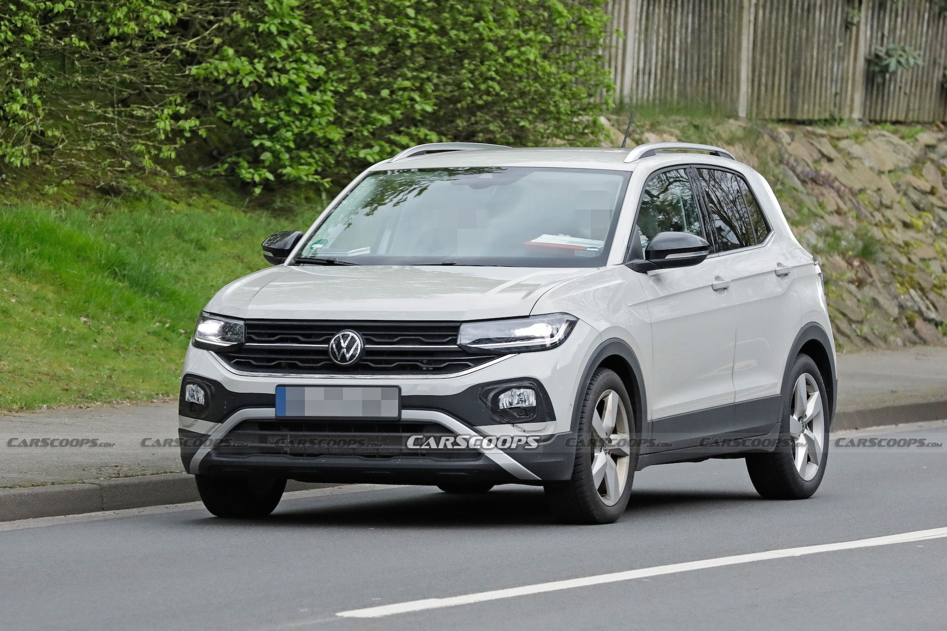 Facelifted VW T-Cross Swaps Heavy Disguise For Sticky-Tape Subterfuge ...