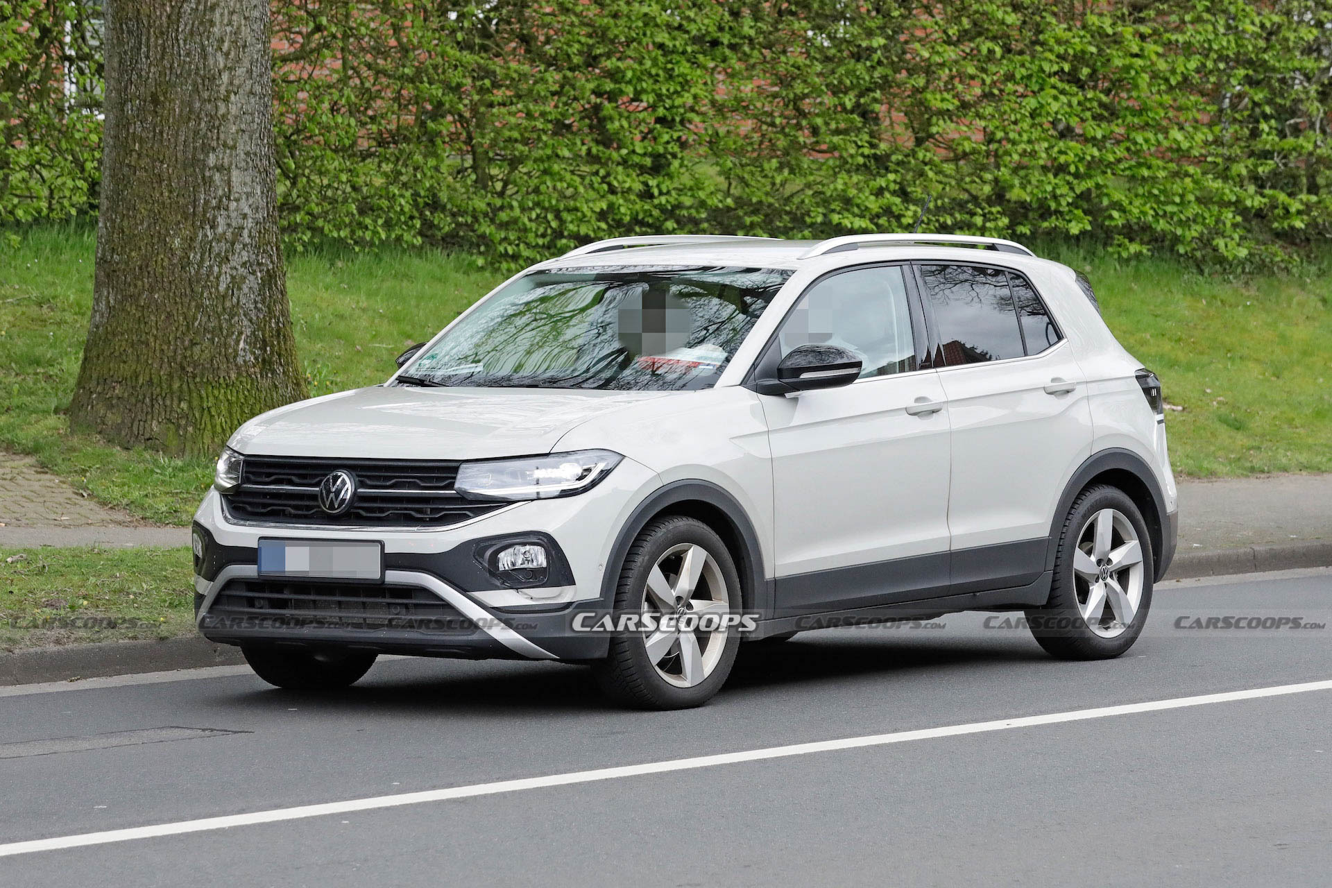 Facelifted VW T-Cross Swaps Heavy Disguise For Sticky-Tape Subterfuge ...