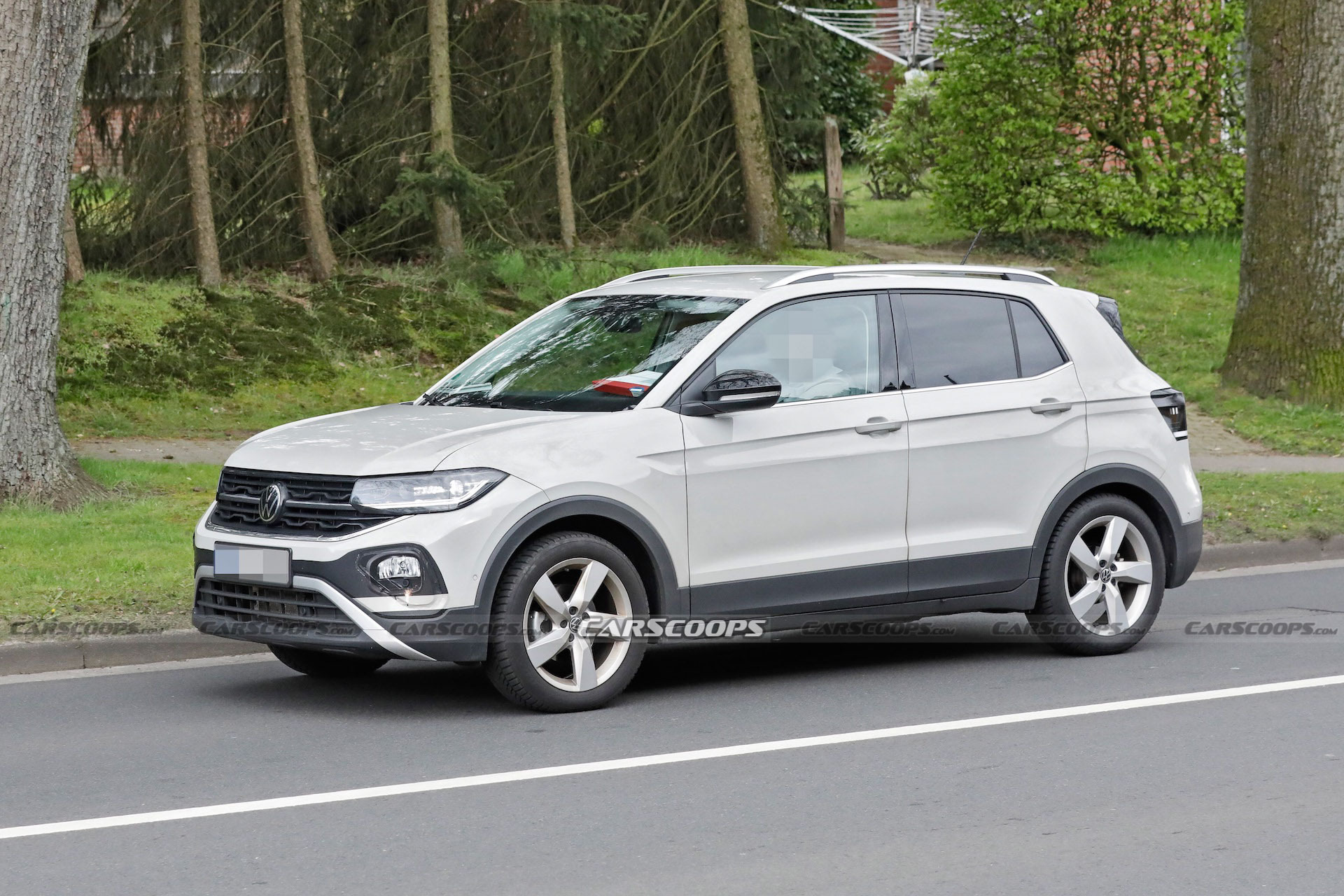 Facelifted VW T-Cross Swaps Heavy Disguise For Sticky-Tape Subterfuge ...