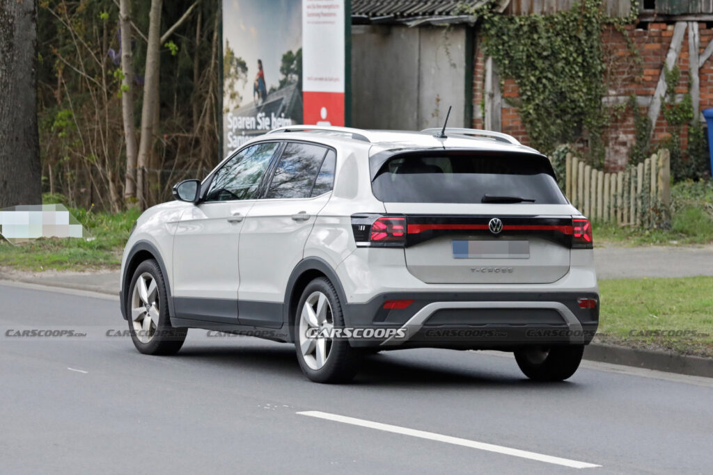 Facelifted VW T-Cross Swaps Heavy Disguise For Sticky-Tape Subterfuge ...