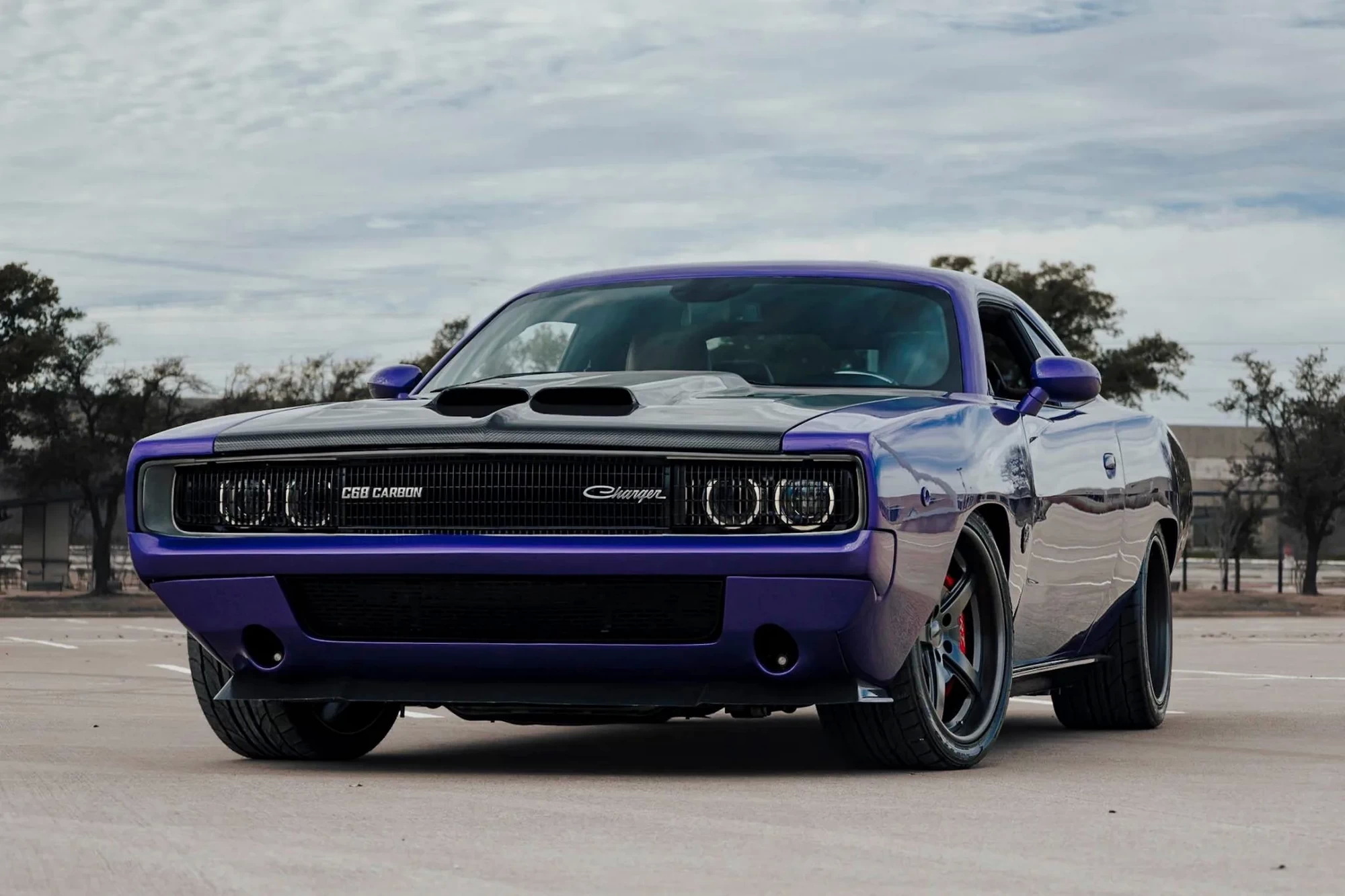 This Dodge Challenger Hellcat Disguised As ’68 Charger Would Look ...