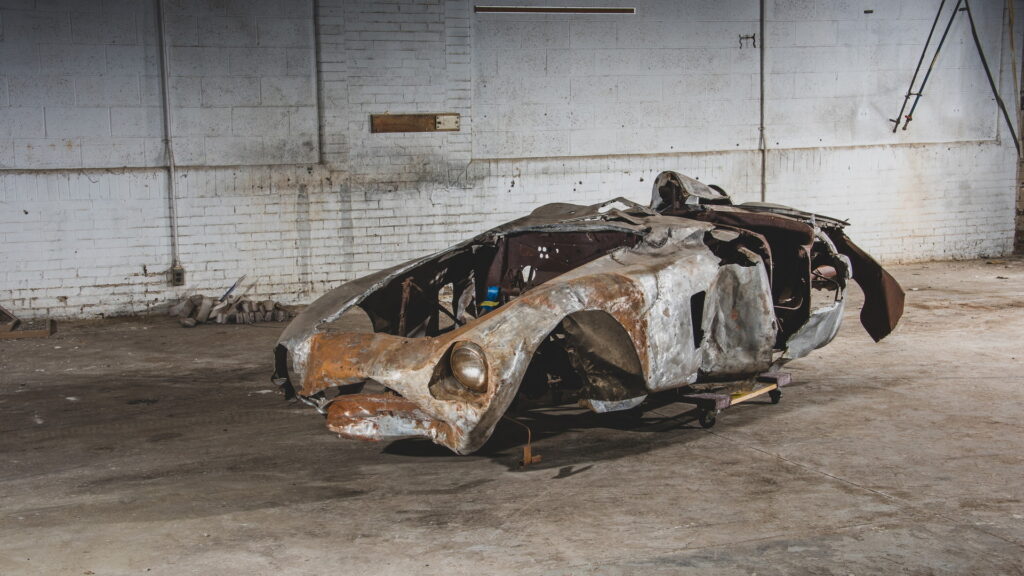  This Fire-Damaged 1954 Ferrari 500 Mondial Spider Is Probably Worth More Than Your House