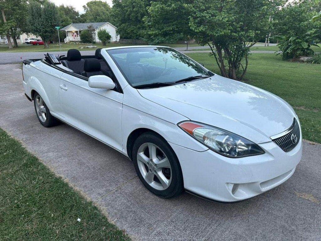 Toyota Solara Convertible With A Pickup Twist Is Party At The Front And
