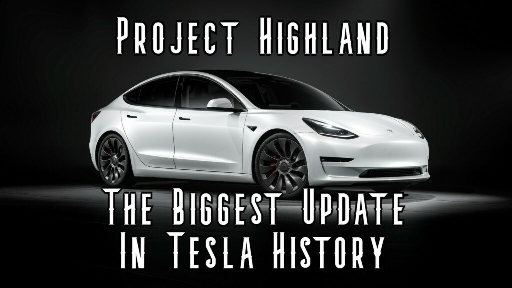 Tesla's Project Highland Model 3: New Wheels and Other Changes