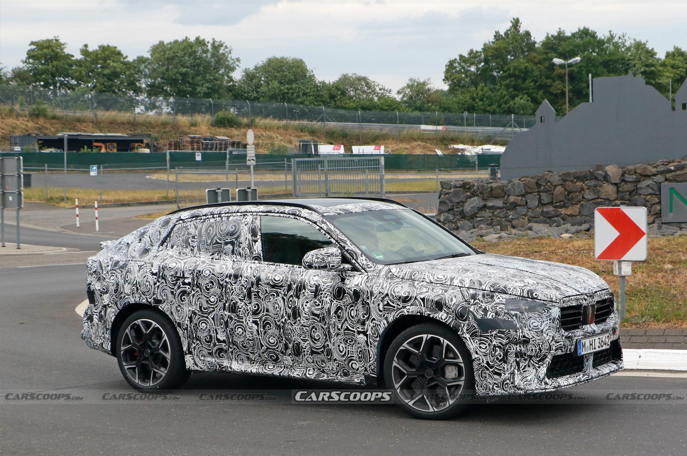 2024 BMW X2 M35 Spied With M2Inspired Grille Carscoops