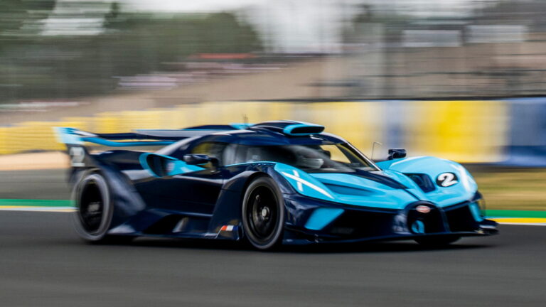 Bugatti Bolide Puts On A Show For Le Mans Fans In Its First Public ...