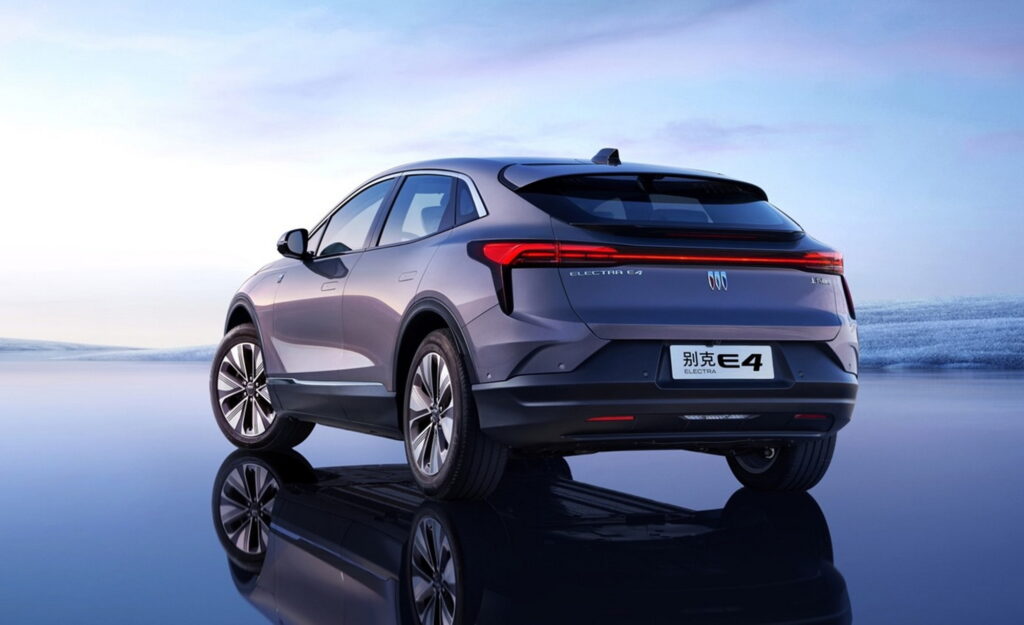  Buick Unveils Brand New Electra E4 As The Second Ultium EV For China