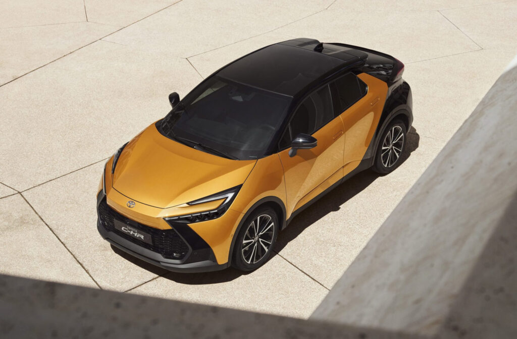 Next-Gen Toyota C-HR for Europe Only is Even Funkier, Sportier