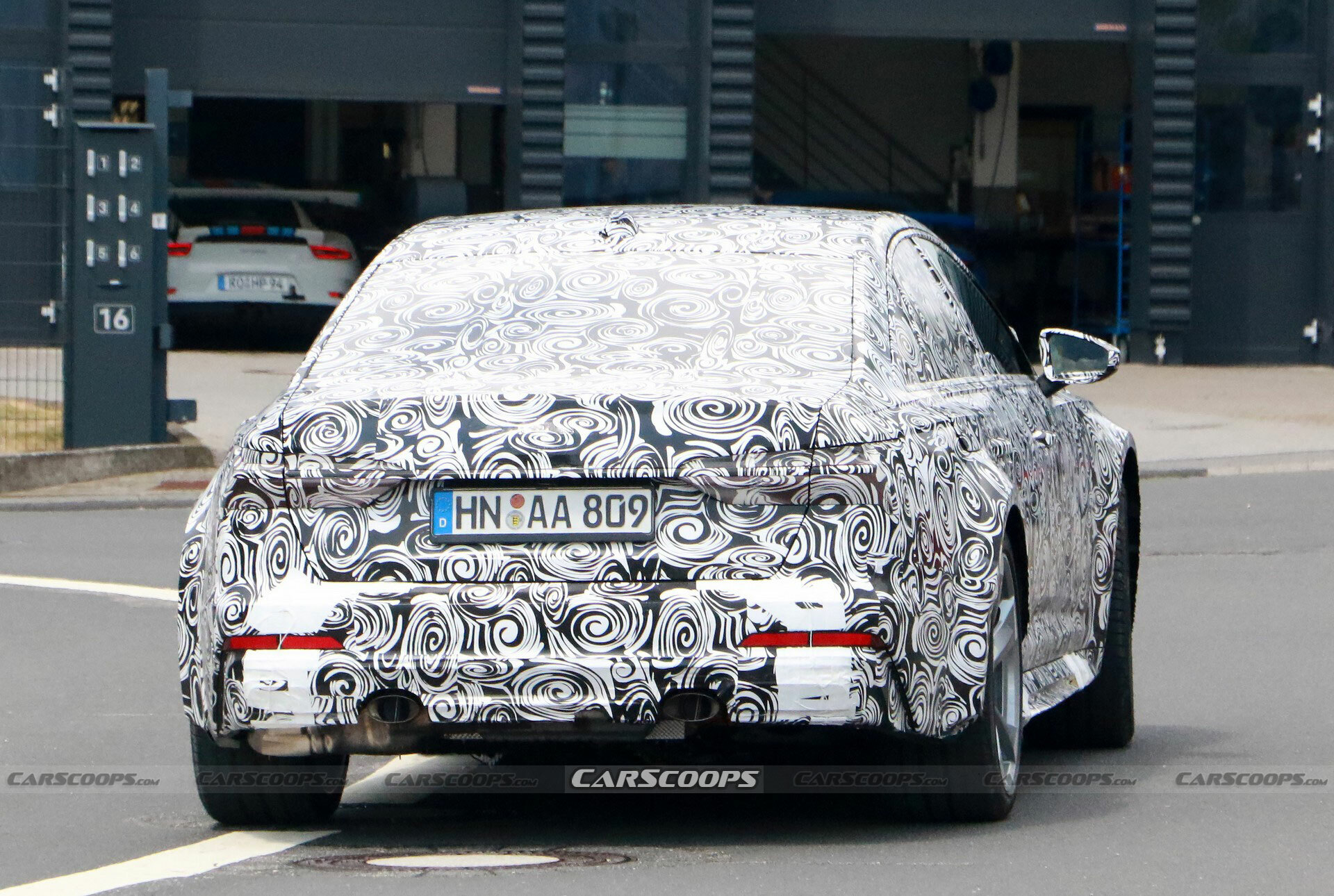 Audi’s RS7 Mule Gearing Up To Test Its PHEV Powertrain On The Ring