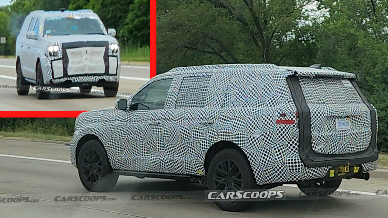 U Spy The 2025 Ford Expedition Testing In Detroit Carscoops