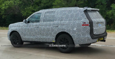 U Spy The 2025 Ford Expedition Testing In Detroit | Carscoops