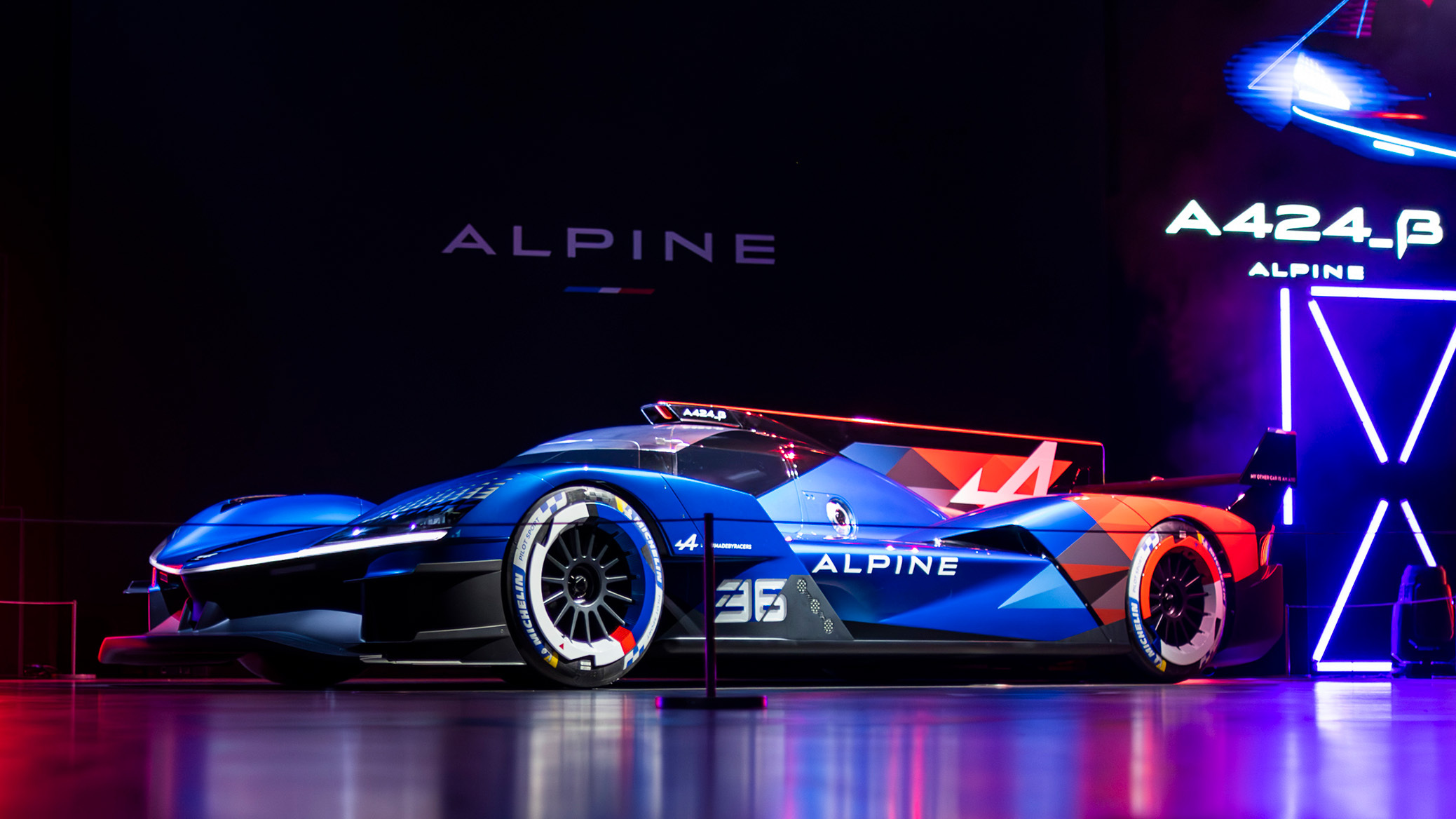 671HP Alpine A424_β Hypercar Is On Track For Le Mans 2024 Carscoops