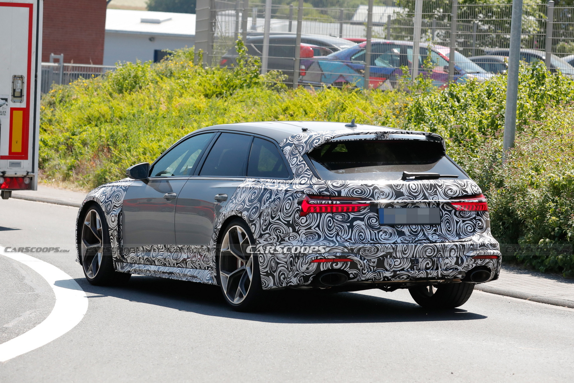 Hardcore Audi RS6 Spied With Revised Aero, Could Be Called The GT ...