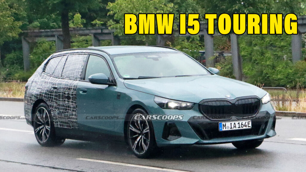  BMW i5 Touring Drops Camo But Not At The Interesting End