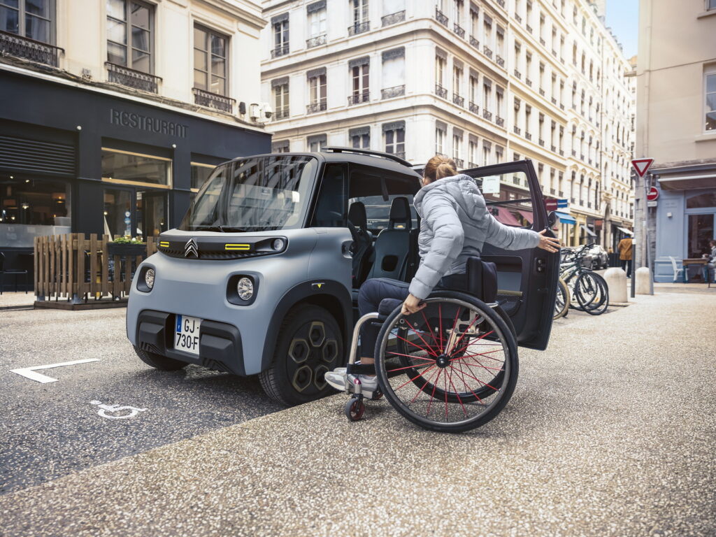 Citroën AMI 100% ëlectric - Electric urban mobility for all. Truly for all!  