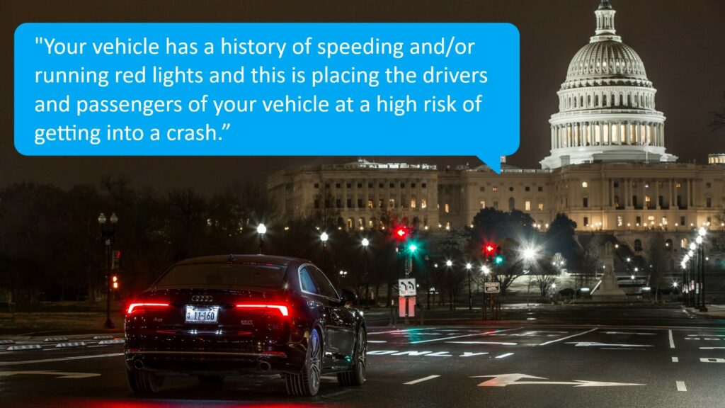  Big Brother Is Messaging You: D.C. Will Text High-Risk Drivers Telling Them To Smarten Up