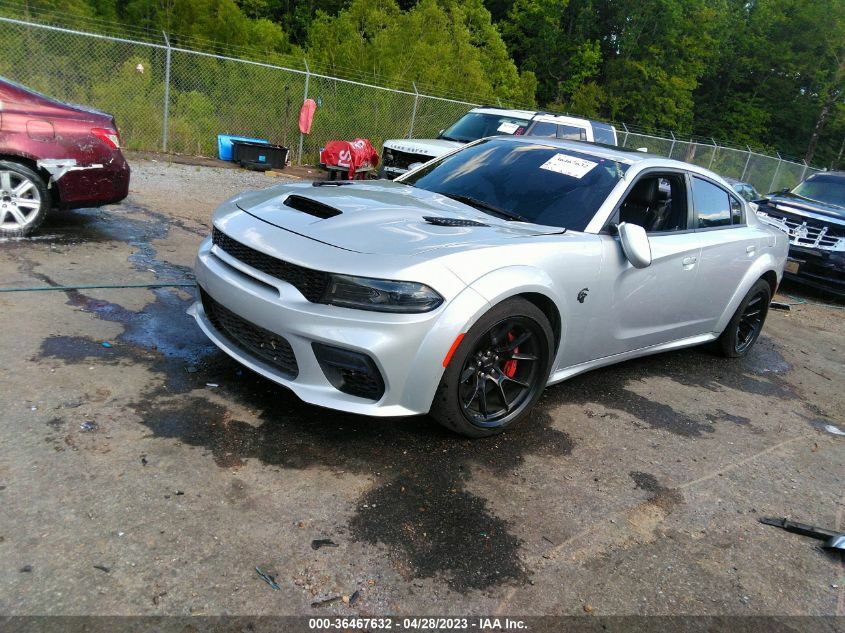 Thief Survives 163 MPH Crash In Dodge Charger Stolen From IAA Auction