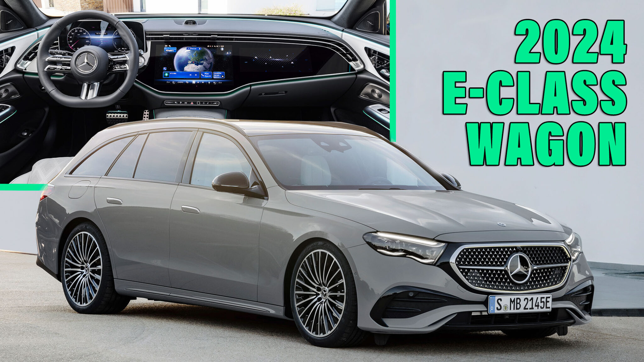 Stylish 2024 Mercedes EClass Estate Is A Wagon With A Wow Factor
