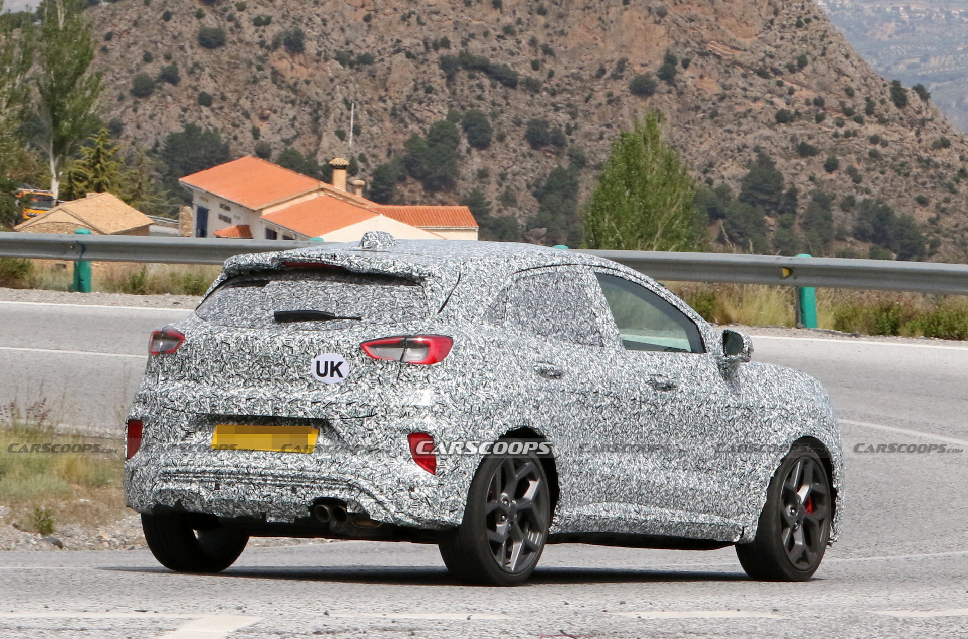 2024 Ford Puma Facelift Makes Spy Debut In ST Guise | Carscoops