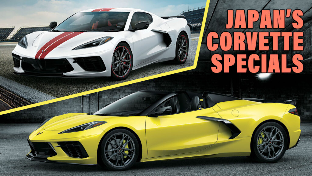  Chevy Releases Two New C8 Corvette Stingray Special Editions, But They’re Only for Japan